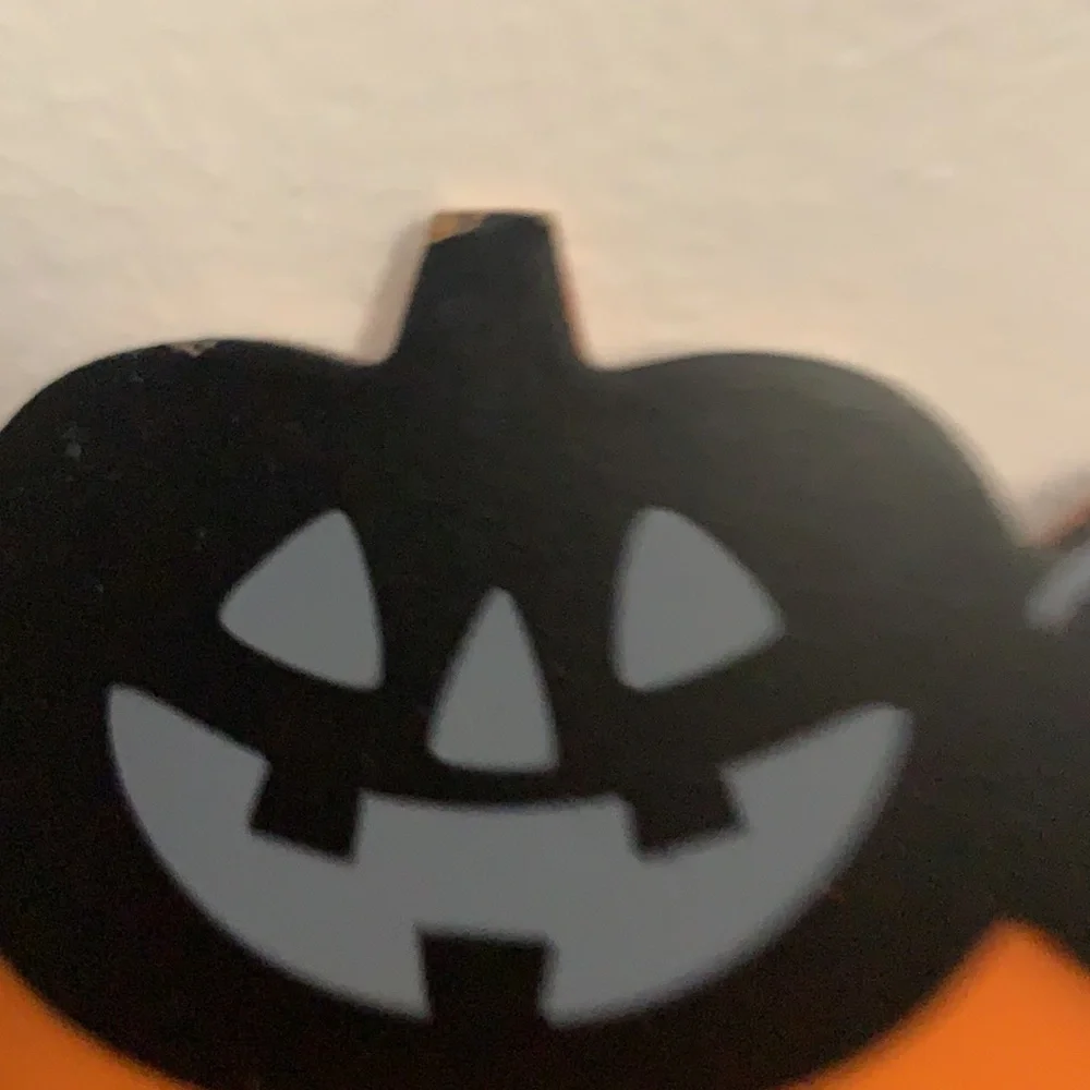 Halloween Target Wood Wall and or Door Hanging Decorations. Brand New.